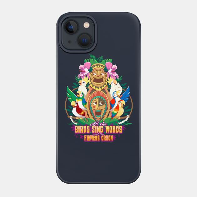 Tiki-Tastic - Tiki Room - Phone Case