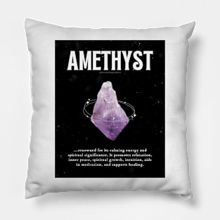 Amethyst Pillow