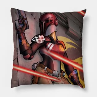 Rebel Space Warrior Pillow