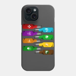 Zombie Perks Take Your Pick on Charcoal Phone Case