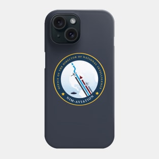 National Intelligence Manager for Aviation - Logo with UFO Phone Case