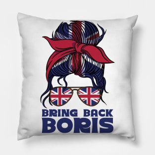 Bring Back Boris UK Politics British Prime Minister Pillow