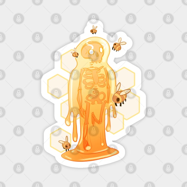 Reanimated Honey Ghost Magnet by AshenShop