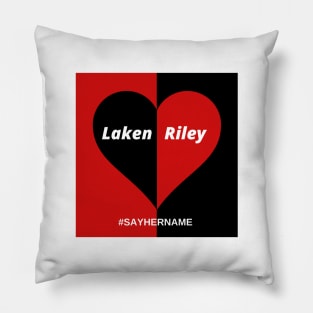 Retro-Say-Her-Name-Laken-Riley Pillow