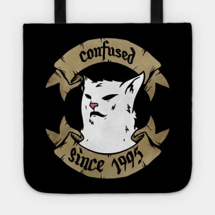 confused cat meme funny Tote