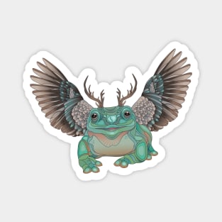 Frog with Wings, Tiny Majestic Magnet