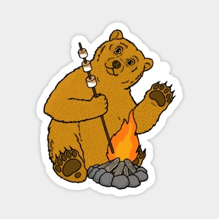 S'mores Bear Magnet