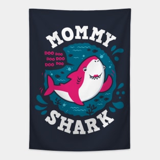 Mommy Shark Tapestry