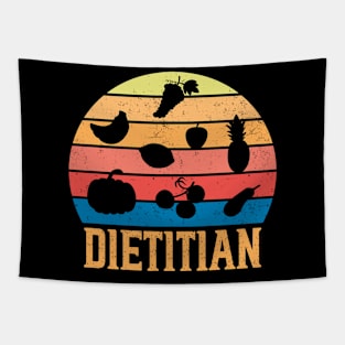 Retro Dietitian Tapestry