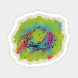 Easter egg paint Magnet