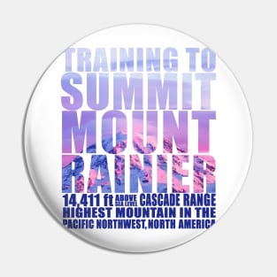 Training to Summit Mount Rainier Pin