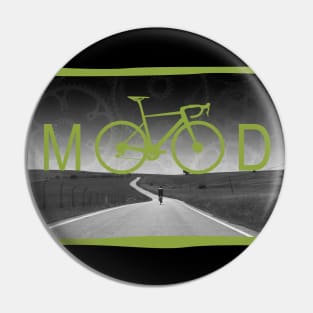 Road Bike Ride Mood Pin