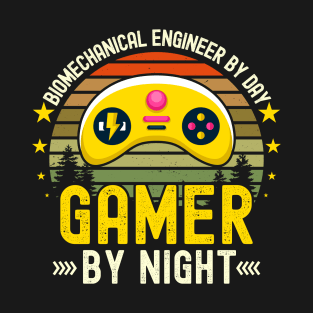 biomechanical engineering  Lover by Day Gamer By Night For Gamers T-Shirt