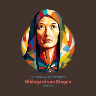 Hildegard von Bingen WPAP T-Shirt