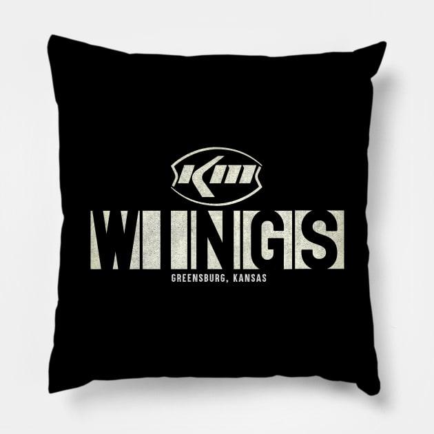 Kerr McGee Wings Pillow by tdilport