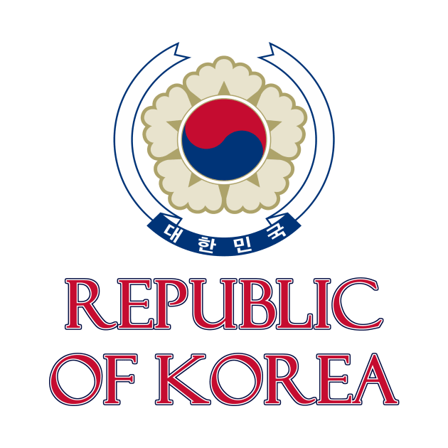 Republic of Korea - Korean National Emblem Design by Naves