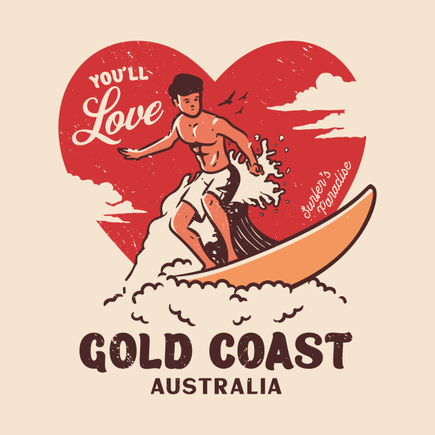 Vintage Surfing You'll Love Gold Coast, Australia // Retro Surfer's Paradise by Now Boarding