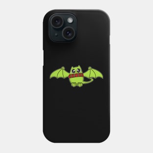 Bat Dragon Christmas Cat Phone Case