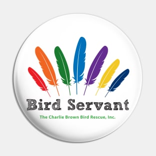 CB bird servant - black type Pin