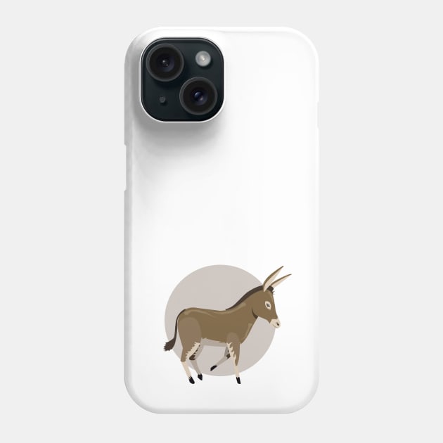 Sad Donkey Phone Case by HarlinDesign