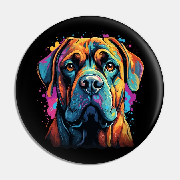 English Mastiff Rainbow Pin by JH Mart