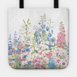 beautiful secret garden ink and watercolor Tote