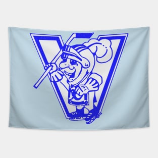 Retro Virginia Lancers Hockey Tapestry