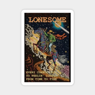 Lonesome Cowboy Magnet