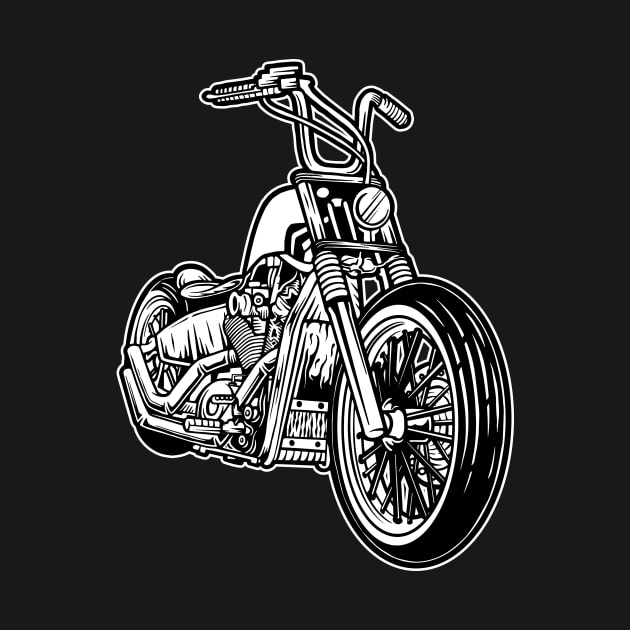 bobber style motorcycle by noorshine