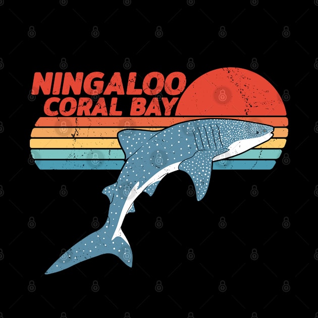 Ningaloo Coral Bay Whale Shark by NicGrayTees