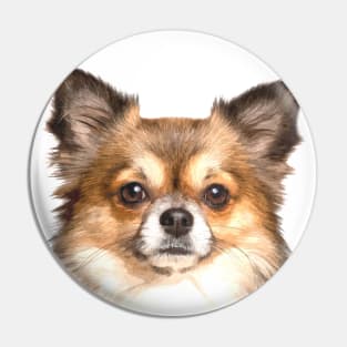 Chihuahua Portrait Pin