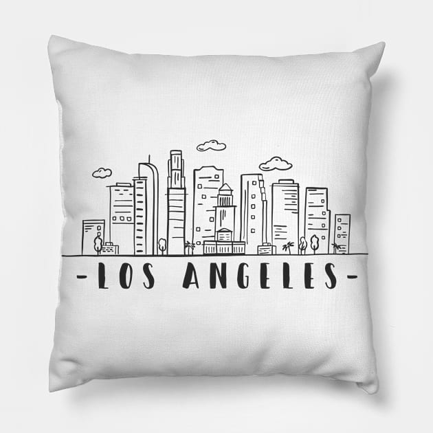 Los Angeles Pillow by Bestseller