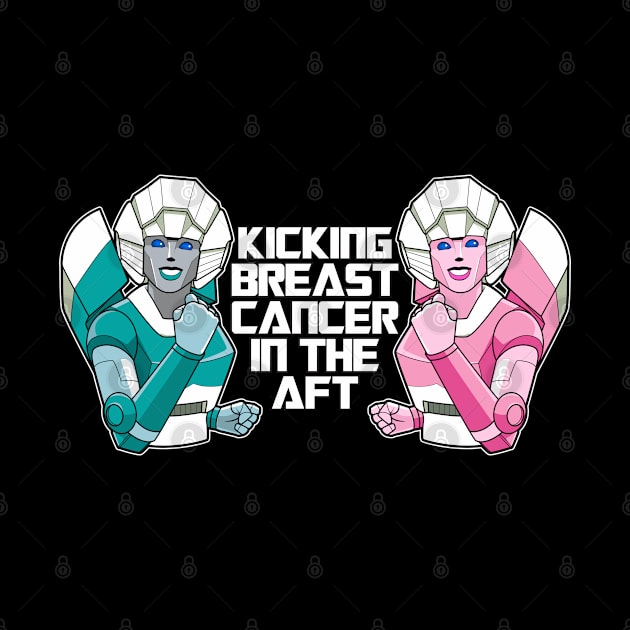 Kicking Breast Cancer In The Aft by boltfromtheblue