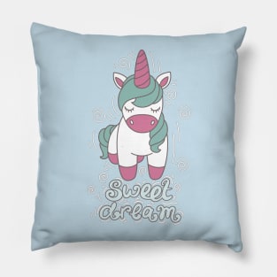 Sweet dream of Unicorn Pillow