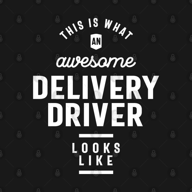 Delivery Driver Job Title Gift by cidolopez