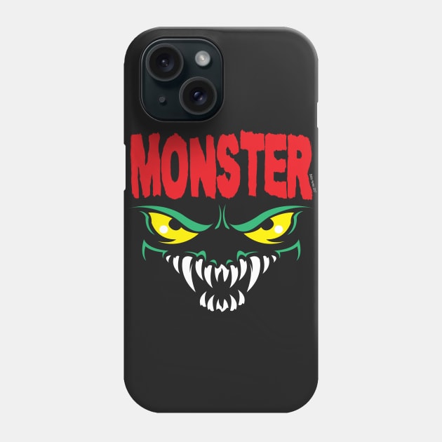 Monster Phone Case by Illustratorator