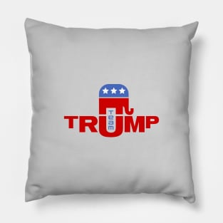 Team Trump GOP Elephant Pillow