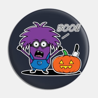 Minion Halloween Pin