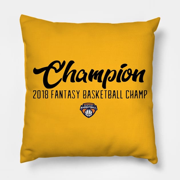 2018 Fantasy Champ Pillow by GotShocks
