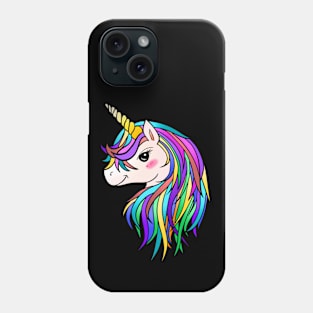 cute unicorn Pastel gift for women,unicorn lover ,fantasy Phone Case