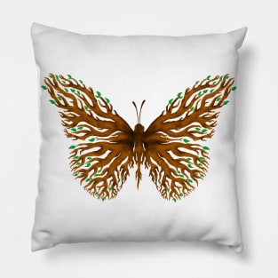 Wooden Wings Pillow