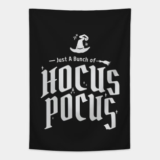 Just A Bunch of Hocus Pocus Funny Halloween Witches Tapestry