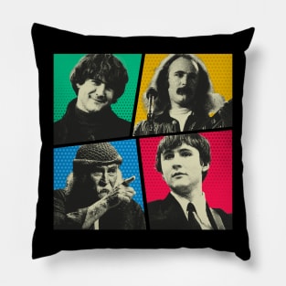 David Crosby Comics Pillow