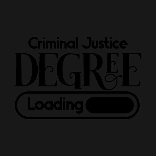 Criminal Justice Degree Loading by nextneveldesign