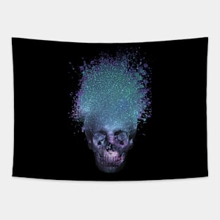 Skull Burst Tapestry