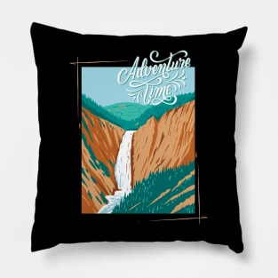 Adventure is my therapy Adventure Explore the world travel lover summer spring Pillow