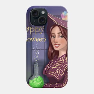 Halloween Cute Witch Phone Case