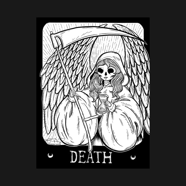 Death Card by SpacebatDesigns 