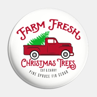 FARM FRESH CHRISTMAS TREES Pin