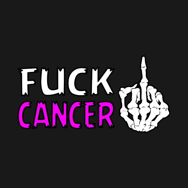 Fuck Cancer. i´am Cancer Free. Cancer Fighter Gift idea by Jakavonis